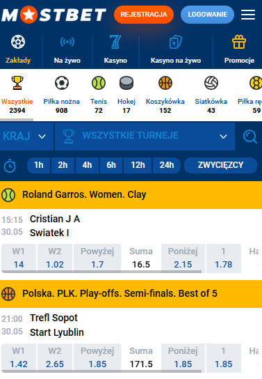 Jakie dyscypliny sportowe są dostępne